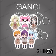GANTUNGAN Acrylic Anime Ganci Keychain Bang Dream Hello Happy World Series 1 Kaoru Hagumi Ghinzykstuff