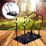 WeiLaiKeQi Helping Hands Soldering, 4 Flexible Helping Arms, Magnetic Helping Hand, for Electronic R