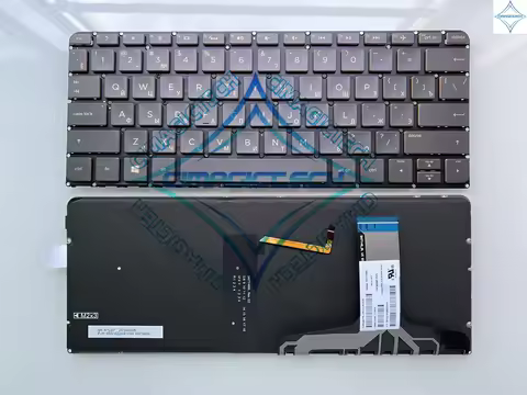 New RU Russian RUS Backlit For HP Spectre 13-V 13-V000 13-V001DX Spectre pro 13 G1 TPN-C127 SN7146BL
