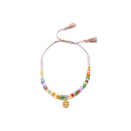 Bracelet Gypsy Boho Smiley Face AllsideTALI