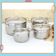 Fivestar Stainless Steel Pots and Pans Can Cook Induction Cookers in Many Convenient Sizes (Link to 
