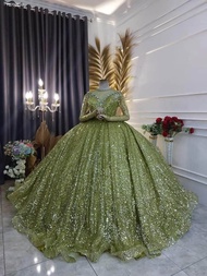 wps collection - gaun pengantin premium- gaun pengantin full payrt - gaun pengantin skuin -gaun peng