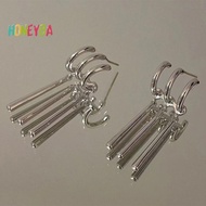 <Honeyba> 1Pair Zoro Anime Earrings Women Men Cosplay Earrings Piercing Jewelry Fashion Fake Triple 