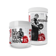 5% Nutrition Rich Piana Bundle | AllDayYouMay BCAA Powder + Kill It Reloaded High-Stim Pre-Workout (