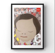Death NYC / 親筆簽名 限量 art print 奈良美智 Gucci