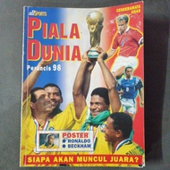 Majalah Bola Sepak Piala Dunia 98 World Cup Magazine