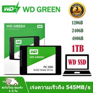 ⚡️SSD ใหม่!!⚡️120GB / 240GB / 480GB / 1TB SSD (เอสเอสดี) WD GREEN SATA III 6Gb/s Warranty 3 - Y เหมาะสำหรับโน๊ตบุ๊คและเด