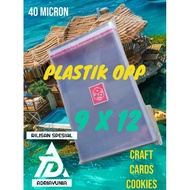 OPP Seal Plastic 9 x 12 cm seal Accessories/ Bread Souvenir - Opp Plastic 9x12 Cookies