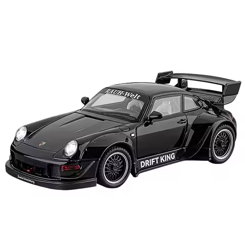 1:22 RWB 993 Targa 911 Supercar Alloy Metal High Quality Diecast Model Car Sound & Light Pull Back T