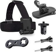 Head Strap for GoPro with Quick Clip Mount Compatible with Insta360 ONE X2 X3 X R RS GO 2, Gopro Her