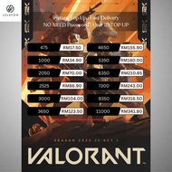 VALORANT POINTS PC GAME POINT FAST DELIVERY | NO NEED LOGIN / PASSWORD | 1000VP 2050VP