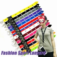 Jor-dan Lanyard With Detachable Plastic Button Keychain Sling For Mobile Phone Case ID Badge Card Ho