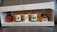 余市蒸餾所限定：日本威士忌迷你樽套裝 （余市 宫城峡 竹鶴）