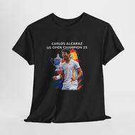 Carlos Alcaraz US Open Champion  Unisex Tee, Tennis Fan Gift Shirt, xs-3xl 