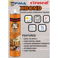 X'TRASEAL X-Bond Construction Adhesive Sealant 320GM / Xbond / Gam Kayu / Max bond / Bonding Nail