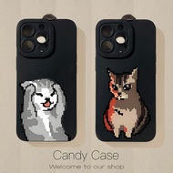 Funny Angry Cat Meme Phone Case For Samsung Galaxy A56 A26 A16 A36 J6 J4 Plus J2 Prime A7 2018 A750 