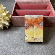 【日好手工刻印・情人結婚對章】老撾石 W250305