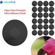 NICEDAY*25 PCS Black Fixed Fixic Freestyle Libre Adhesive-free Portable Sensor