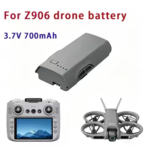 3.7V 700mAh For Z906 Drone Accessories Battery Suitable for Z906 Screen Drone