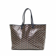 GOYARD SaintLouis購物袋子母包中號黑色PVC銀扣肩背包
