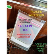 OPP Plastic Perlis 14 x 14 cm - Opp Plastic 14x14 Accessories-Souvenir-Crafts