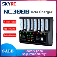 SKYRC NC3000 Octa NiMH NiCD Charger 8-Slot 100-5000mAh 7 Modes AA/AAA Battery Charger