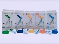 Termurah dan Berkualitas Travel Charger XWIN 20 1 USB LED Charger Fast Charging Sleep Lamp 2.4A Char