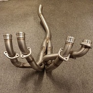 100% ORIGINAL HEADERS EXHAUST MANIFOLD AKRAPOVIC FULLY TITANIUM FOR KAWASAKI ZX6-R 2004'-2012' (H-K6