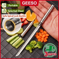 GEESO Portable Mini Fruit Knife Stainless Steel Kitchen Knife Folding Knife 迷你水果刀 厨房 露营