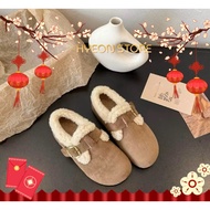 Women's fleece shoes with flexible sole QCCC L1 FULLBOX HYEON GD72 (1 SIZE UP)