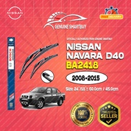 Nissan Navara D40 2008-2015 (24"/18") Bosch Advantage Wiper Set Front Windshield Kereta D40 Accessor