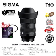 Sigma 17-40mm f/1.8 DC Art Lens APS-C | f/1.8 to f/16 ( 3 Year Warranty )