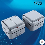 WOW SaleWeatherproof Waterproof IP66 1 Gang 2 Gang Light Switch Outdoor Storm Resistant
