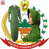 Sritex persit PSK uniform + hijab