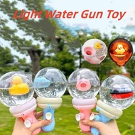 Kids Summer Water Guns Toy With Light Game Hippo Pig Bath Toys For Boys Girls Outdoor Beach Pool Toys Gift