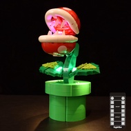 LightGo LED Lighting Kit Designed for Plants vs. Zombies Compatible with Lego 71426 Piranha Plant Bu