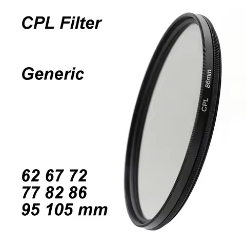 CPL Filter Circular-Polarizing Filter CIR-PL 7mm Slim Thin Generic Optics Camera Lens Filter 62 67 7