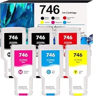 746 Ink Cartridge Set Replacement for 746 Ink Cartridge P2V78A P2V79A P2V80A P2V81A P2V82A P2V83A Wo