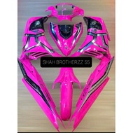 COVERSET 135LC V4/V5/V6/V7 LOTUS PINK SILVER CHROME