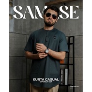 KATUN SAMASE - Casual Short Sleeve Kurta 02R122P - Oxford Cotton