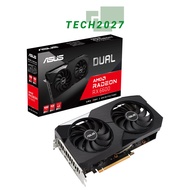 ASUS Dual Radeon RX 6600 8GB GDDR6 PCI Express 4.0 Video Card - DUAL-RX6600-8G-V3