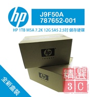 Box Boxed HP MSA/MSA2 Storage Array Hard Drive J9F50A 787652- 001 1TB SAS 2.5 Inch 7.2K Turn