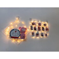 Photo HANGING NET FRAME: 35x35cm Lovely Beautiful PHOTO CLIP