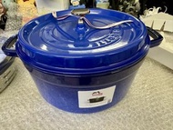 Staub 圓形琺瑯鑄鐵鍋 26cm 皇家藍