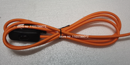 220V AC Power Cords With European Plug Switch Classic Fabric Textile Covered Flex Cable Wire Extensi