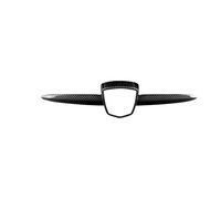 premium-Real Dry Carbon Fiber Front Badge Whiskers Logo Frame for Abarth 595 695 2012-2023