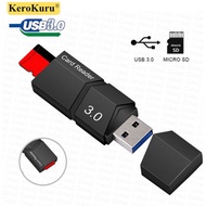 New Micro SD Card Reader USB 3.0 Card Reader 2.0 For USB Micro SD Adapter Flash Drive Smart Memory C