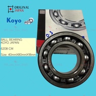 KOYO 6208,6209,6210,6211,6212 DEEP GROOVE BALL BEARING KOYO MADE IN JAPAN