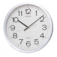 Seiko QXA041SN Analog Quartz Silver Tone Wall Clock QXA041S