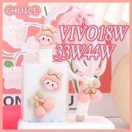 For VIVO Charger Case Candy Girl Soft TPU Charger Cover for VIVO 18W 33W 44W Charger Protecto